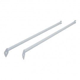 ESCUADRA METÁLICA DE 30 CM BLANCO - Envío Gratuito