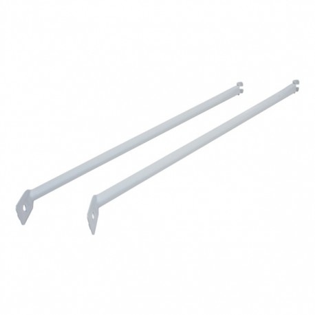 ESCUADRA METÁLICA DE 30 CM BLANCO - Envío Gratuito