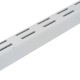 RIEL METÁLICO VERTICAL DE 213 CM BLANCO - Envío Gratuito