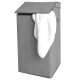 CESTO PARA ROPA DELUXE GRIS 30X30X60CM - Envío Gratuito