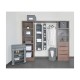 CESTO PARA ROPA DELUXE GRIS 30X30X60CM - Envío Gratuito