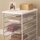 CAJÓN MET DOBLE BLANCO 17X43X53 CM - Envío Gratuito