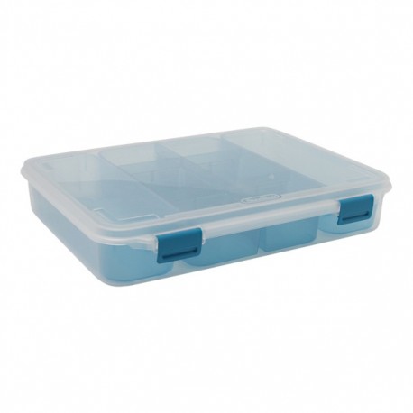 CAJA CON CHAROLA CON DIVISIONES - Envío Gratuito