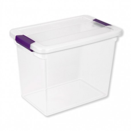 CAJA TRANSPARENTE 26 L - Envío Gratuito