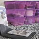 CAJA 5.7L MORADA 34.6X21X12.4 CM - Envío Gratuito
