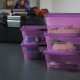 CAJA 5.7L MORADA 34.6X21X12.4 CM - Envío Gratuito