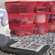 CAJA 5.7L ROJA 34.6X21X12.4 CM - Envío Gratuito