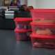 CAJA 5.7L ROJA 34.6X21X12.4 CM - Envío Gratuito