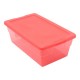 CAJA 5.7 L ROJO 34.6 X 21 X 12.4 CM - Envío Gratuito