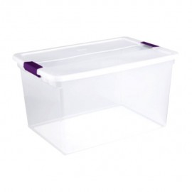 CAJA TRANSPARENTE 62 L - Envío Gratuito