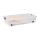 CAJA TRANSPARENTE BAJO CAMA 57 L 88 X 47.6 X 17.8 CM - Envío Gratuito