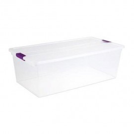 CAJA TRANSPARENTE 87.9X47.6X32.1 CM - Envío Gratuito