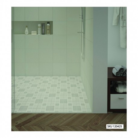 PISO HAYMAN 20X20 GRIS 1.54 M2 - Envío Gratuito