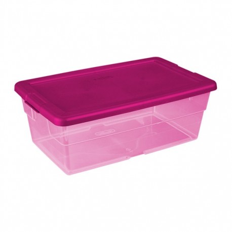 CAJA ZAPATERA 5.7 L ROSA - Envío Gratuito