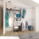 CLOSET OPTIMO 245 CM GRIS TOUCH - Envío Gratuito