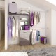 CLOSET MAXIMO 245 CM GRIS TOUCH - Envío Gratuito