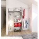 CLOSET PRACTICO 190 CM GRIS TOUCH - Envío Gratuito