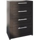 CAJONERA 4C SHAKER TABACO TOUCH - Envío Gratuito