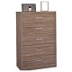 CAJONERA 5 CAJONES 122.5 X 80 X 39.6CM. - Envío Gratuito