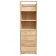 CAJONERA PINO MOD 4C 58.4X40.2X188.5CM - Envío Gratuito