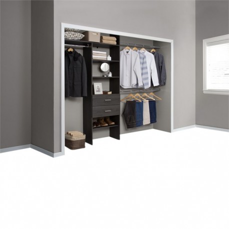 CLOSET ESPACIOS 2CAJ ITALIA 245X35X211 CM - Envío Gratuito
