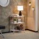 ESTANTE DE 3 NIVELES CROMO 35.5 X 60.9 X 76.2 CM - Envío Gratuito