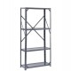 ESTANTE DE METAL 76 X 30 X 147 CM GRIS - Envío Gratuito