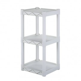 ESTANTE BLANCO 3 NIVELES 35.5X40.6 CM - Envío Gratuito