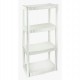 ESTANTE BLANCO 4N 36X56X123 CM - Envío Gratuito