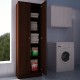 ESTANTE MULTIUSOS CHOCOLATE 180X60X30 CM - Envío Gratuito