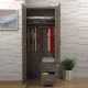 ROPERO 2 PUERTAS 2 CAJONES 195.6 X 80 X 48.5CM - Envío Gratuito