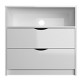 COMODA BLANCA 80X80X39 CM - Envío Gratuito