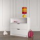 COMODA BLANCA 80X80X39 CM - Envío Gratuito