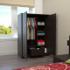ROPERO 2 PUERTAS 1 CAJON 120 X 81 4 X 47 9CM - Envío Gratuito