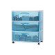 CARRO 3 CAJONES BLANCO GRANDE 38.7 X 55.6 X 65.1 CM - Envío Gratuito