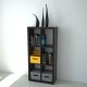 LIBRERO ENGROSADO 6 ESPACIOS 122.1 X 59 X 29.1CM. - Envío Gratuito