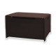 BAUL ORGANIZADOR CHOCOLATE 60X35X40CM - Envío Gratuito
