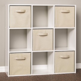ORGANIZADOR MELÁMINA 9 CUBOS BLANCO - Envío Gratuito