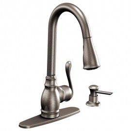 MO MEZCLADORA MONOMANDO PARA COCINA ANABELLE ROCIADOR ACERO INOXIDABLE - Envío Gratuito