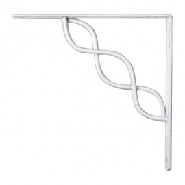 MÉNSULA TRENZA 20X20 CM 5 BLANCO - Envío Gratuito