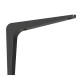ESCUADRA SENCILLA 23 CM NEGRO - Envío Gratuito