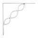 MÉNSULA TRENZA 25X25 CM 6 BLANCO - Envío Gratuito