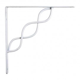 MÉNSULA TRENZA 25X25 CM 6 BLANCO - Envío Gratuito