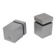 SOPORTE BLOC 4-20 MM PLATA - Envío Gratuito