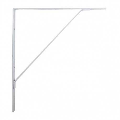 MÉNSULA GRANDE REFORZADA 40X46 CM BLANCO - Envío Gratuito