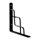 MÉNSULA ESCALERA 25X25 CM 6 NEGRO - Envío Gratuito