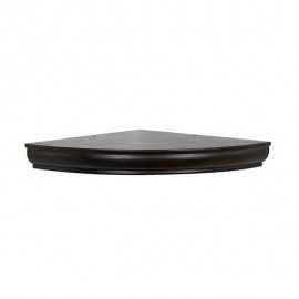 REPISA ESQUINA ESPRESSO 30.48 CM - Envío Gratuito