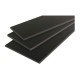 REPISA NEGRA CON TEXTURA 30 X 60 X 1.6 CM - Envío Gratuito
