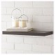 REPISA FLOTANTE SLIM ESPRESSO 45 X 26 X 3CM - Envío Gratuito