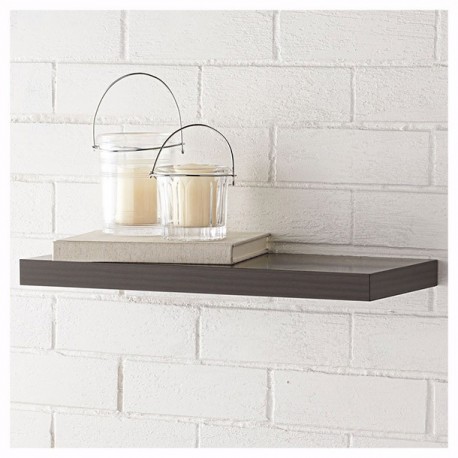 REPISA FLOTANTE SLIM ESPRESSO 45 X 26 X 3CM - Envío Gratuito